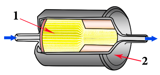  Фильтр тонкой очистки инжекторной топливной системы 