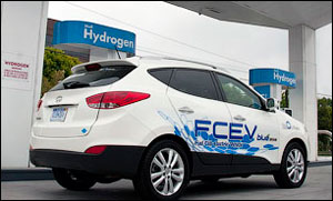  Hyundai Tucson Fuel Cell 